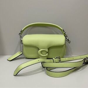 Coach Green Leather Bag